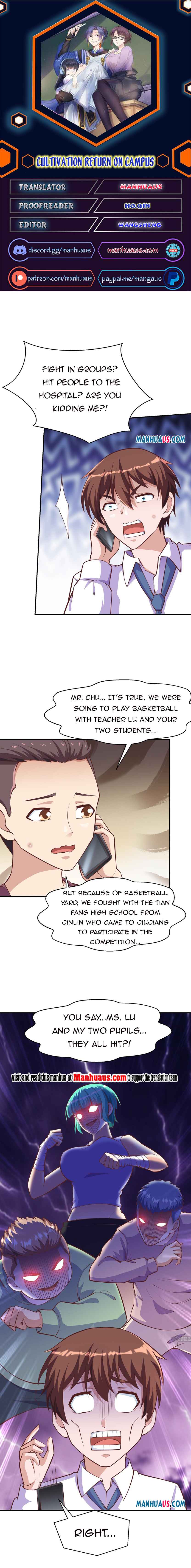 Cultivation Return on Campus chapter 287 - page 1