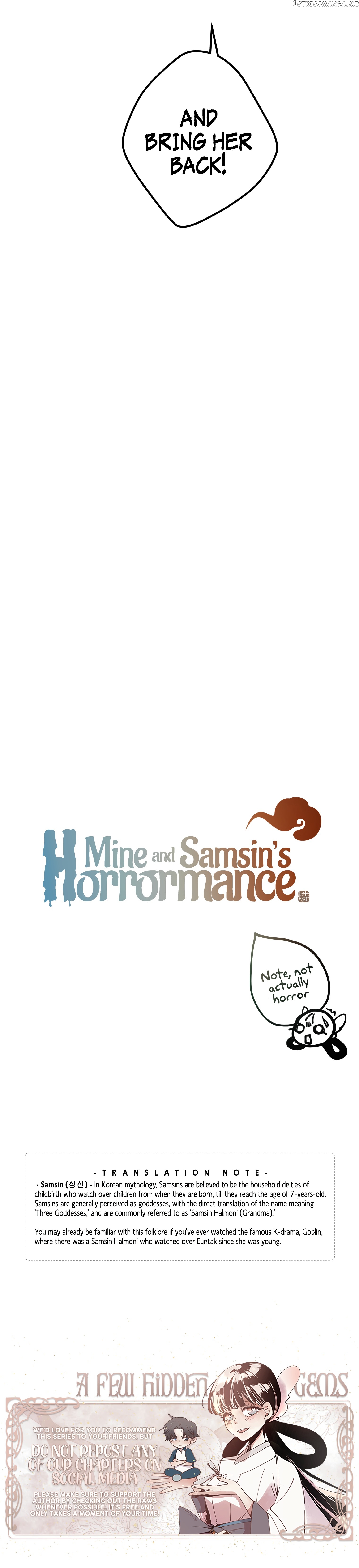 Mine And Samsin’s Horrormance chapter 0.1 - page 5