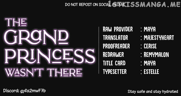 The Grand Princess Was Not There chapter 5 - page 1