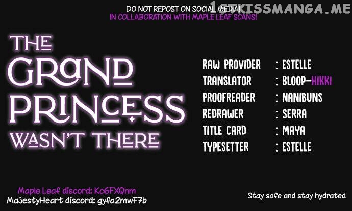 The Grand Princess Was Not There chapter 16 - page 1