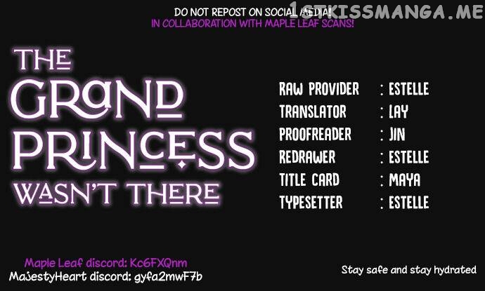 The Grand Princess Was Not There chapter 13 - page 1