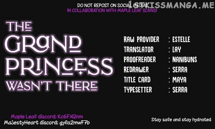 The Grand Princess Was Not There chapter 12 - page 1