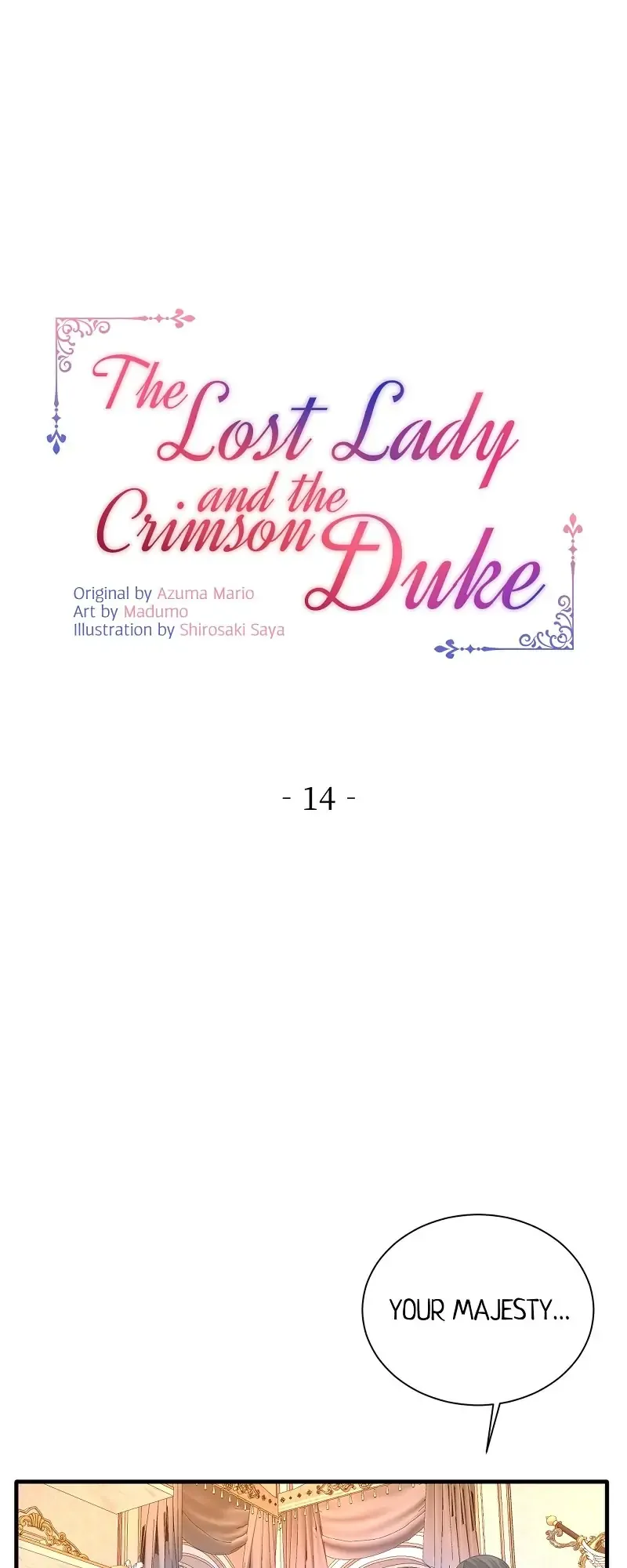 The Lost Lady and the Crimson Duke Chapter 14 - page 1