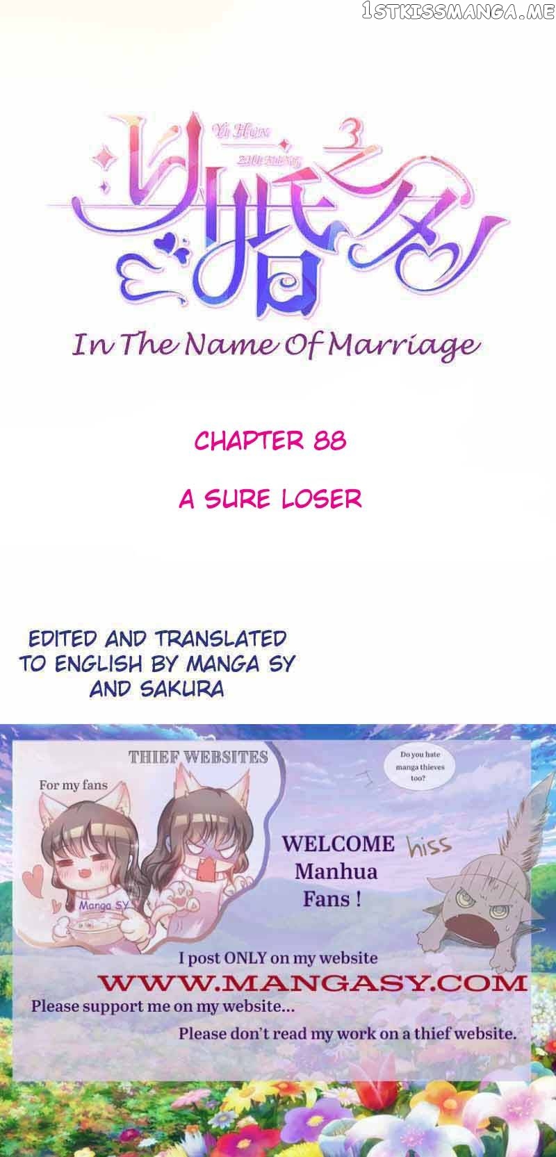 In The Name Of Marriage chapter 88 - page 1