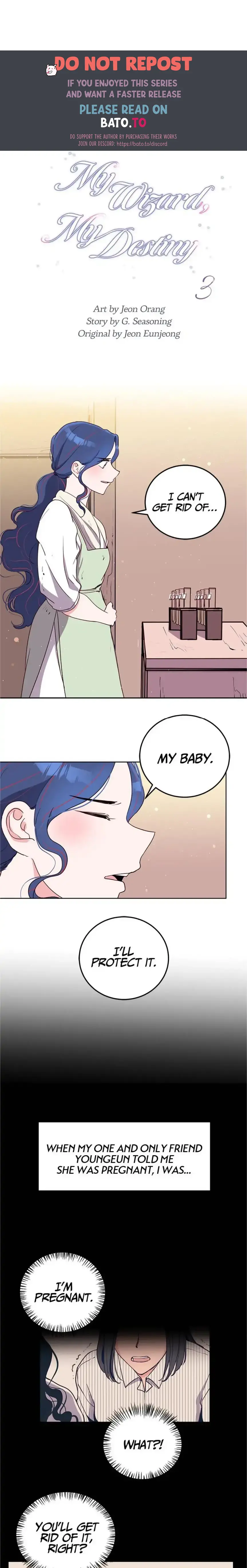 My Wizard, My Destiny chapter 3 - page 1