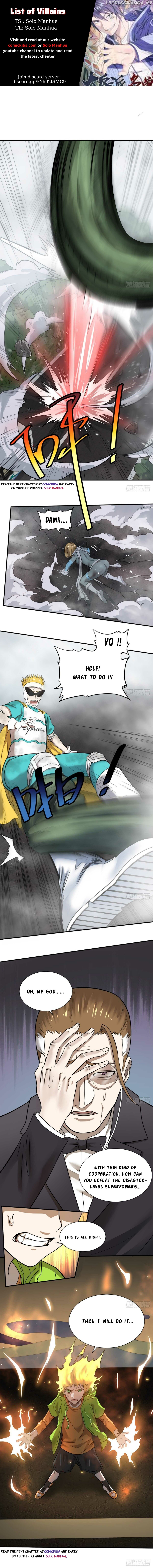 List Of Villains chapter 73 - page 1