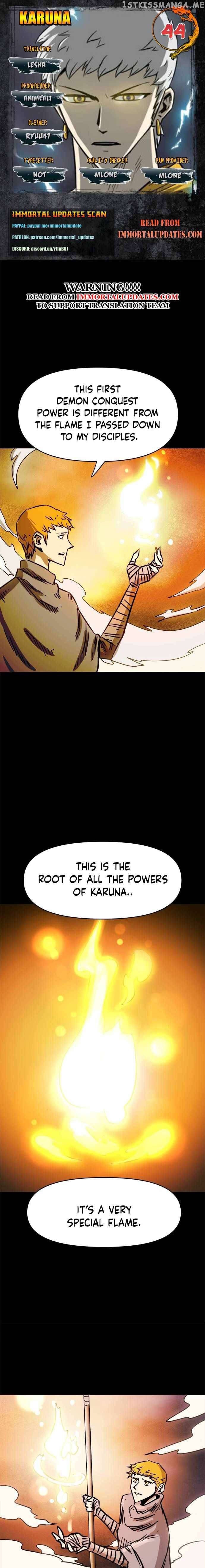 Karuna – Manga chapter 44 - page 1