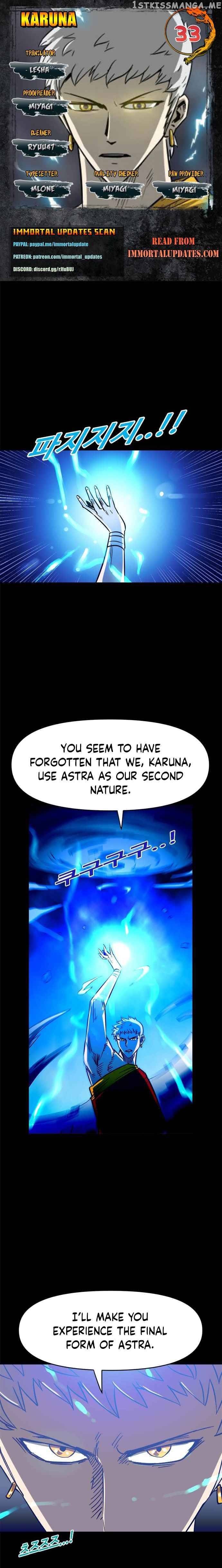 Karuna – Manga chapter 33 - page 1