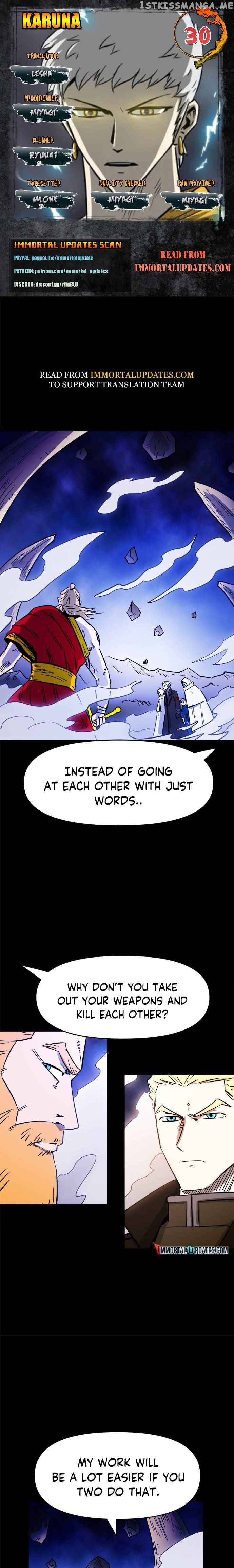 Karuna – Manga chapter 30 - page 1