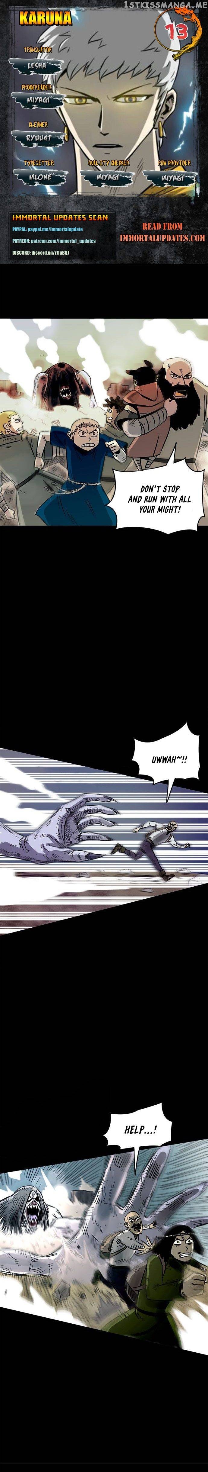 Karuna – Manga chapter 13 - page 1