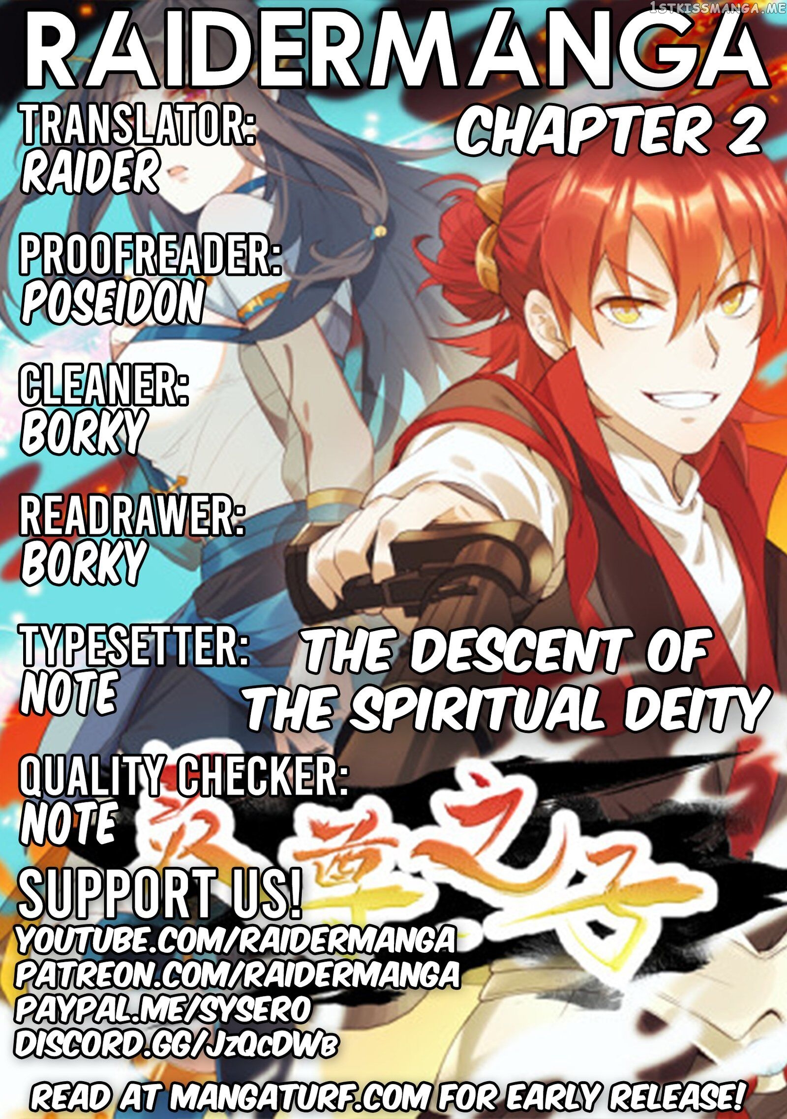 The Descent of the Spiritual Deity chapter 2 - page 1