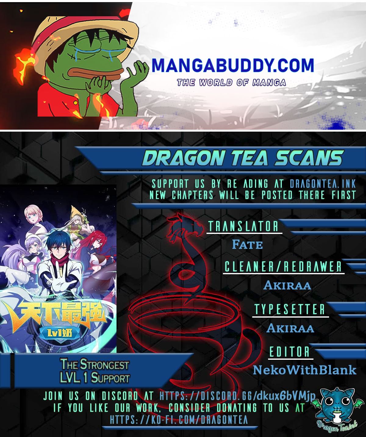 The Strongest Lvl1 Support chapter 6 - page 1