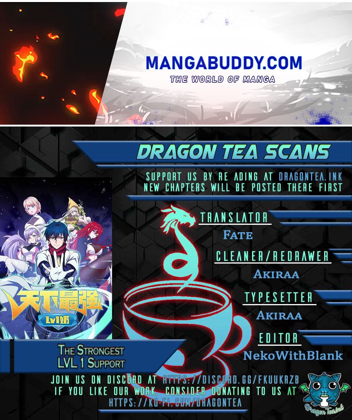 The Strongest Lvl1 Support chapter 1 - page 1