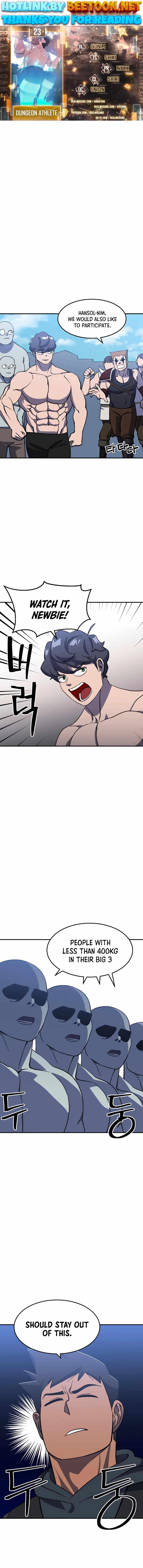 Dungeon Athlete Chapter 23 - page 1