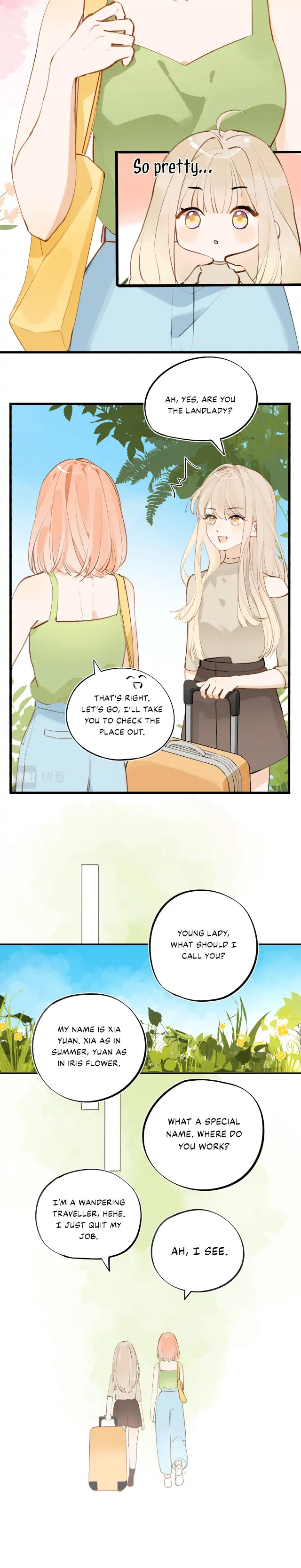 The Runaway Flower Boy and the Young Girl Chapter 1 - page 4