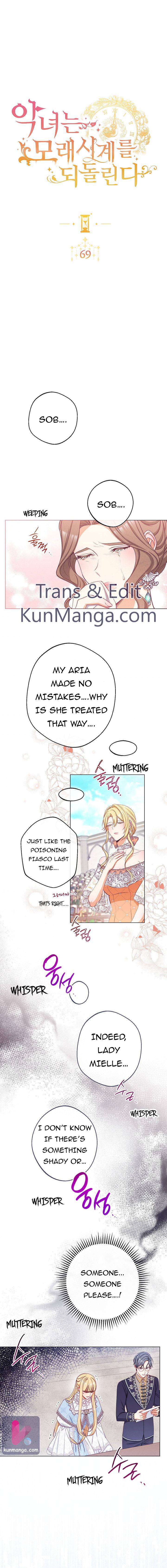 The Villainess Reverses the Hourglass Chapter 69 - page 1