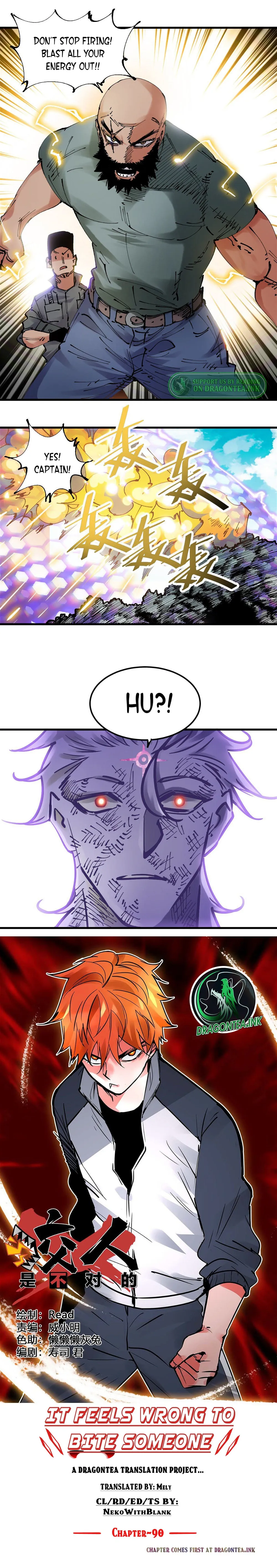 It feels so wrong to bite people Chapter 90 - page 3