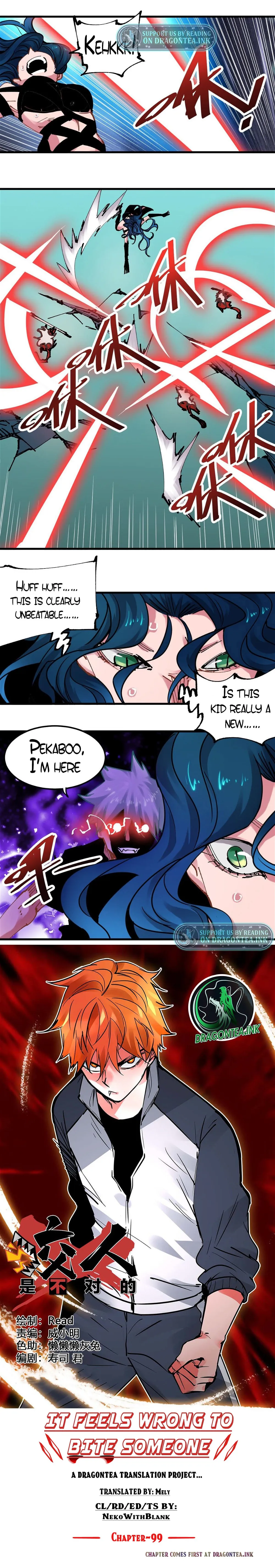 It feels so wrong to bite people Chapter 99 - page 7