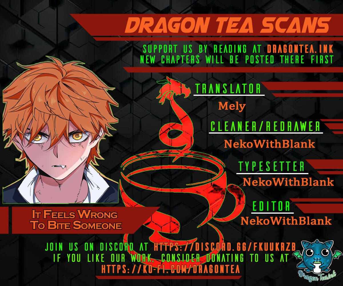 It feels so wrong to bite people Chapter 8 - page 1