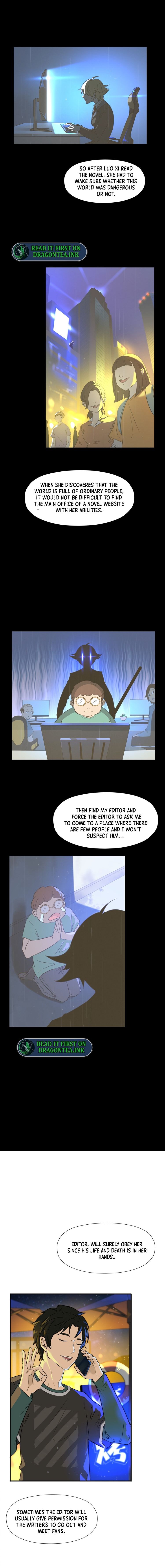 The Character From My Novel, Came To Find Me? Chapter 1 - page 12
