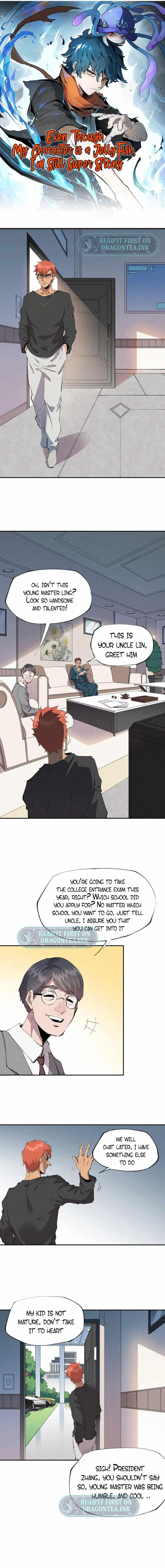 Even Though My Character is a JellyFish, I’m Still Super Strong Chapter 33 - page 1