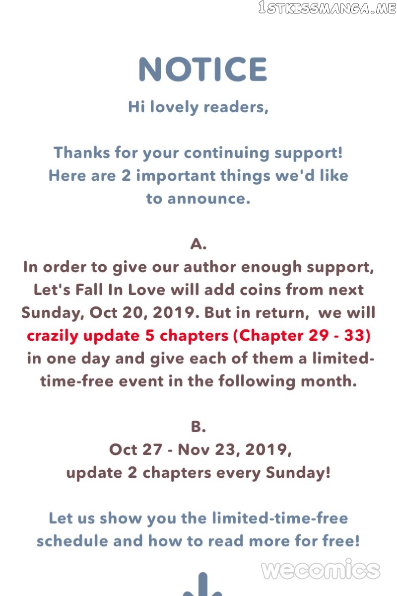 Let’s Fall In Love chapter 29 - page 1