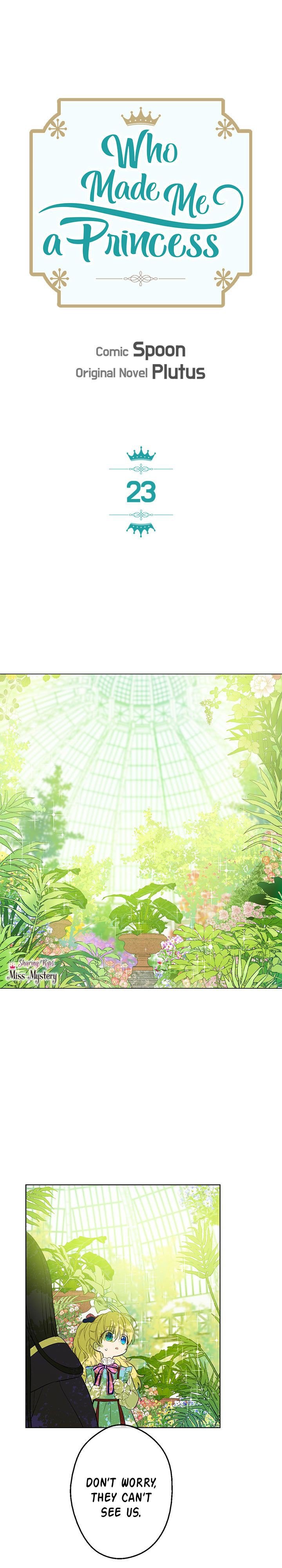 Who Made me a Princess Chapter 23 - page 1
