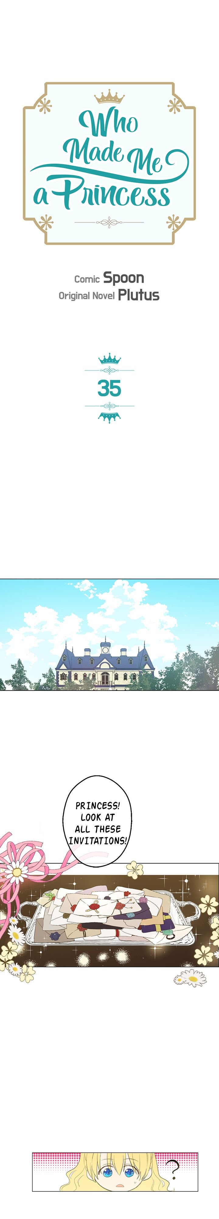Who Made me a Princess Chapter 35 - page 1