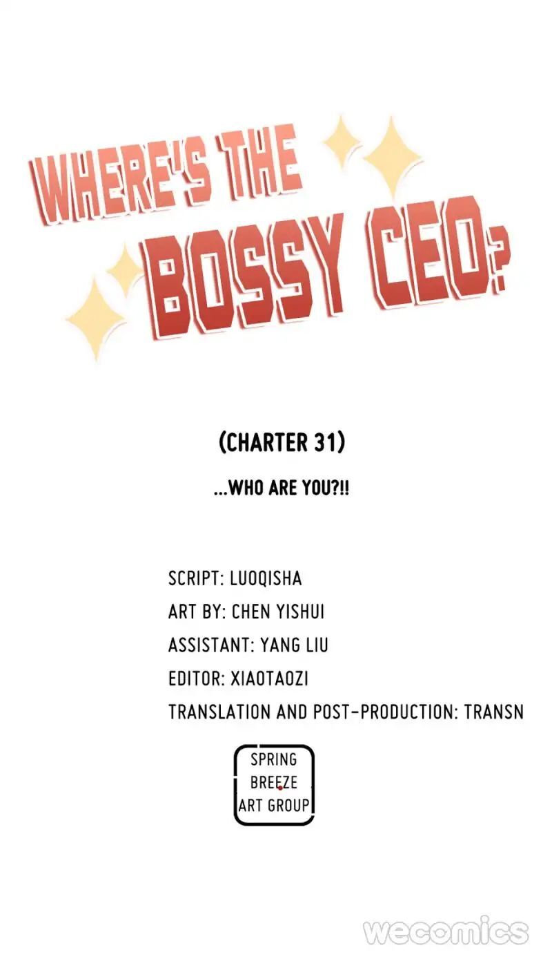 Where’s the Bossy CEO? Chapter 31 - page 13