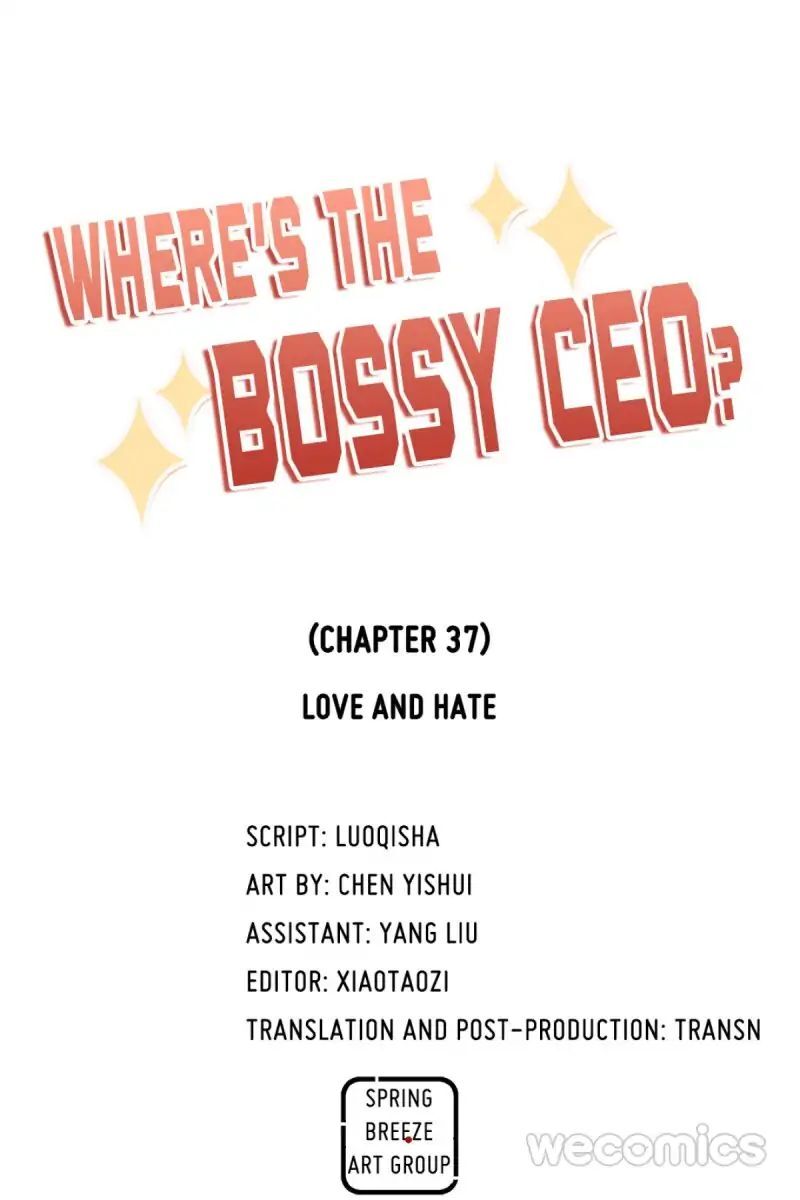 Where’s the Bossy CEO? Chapter 37 - page 6