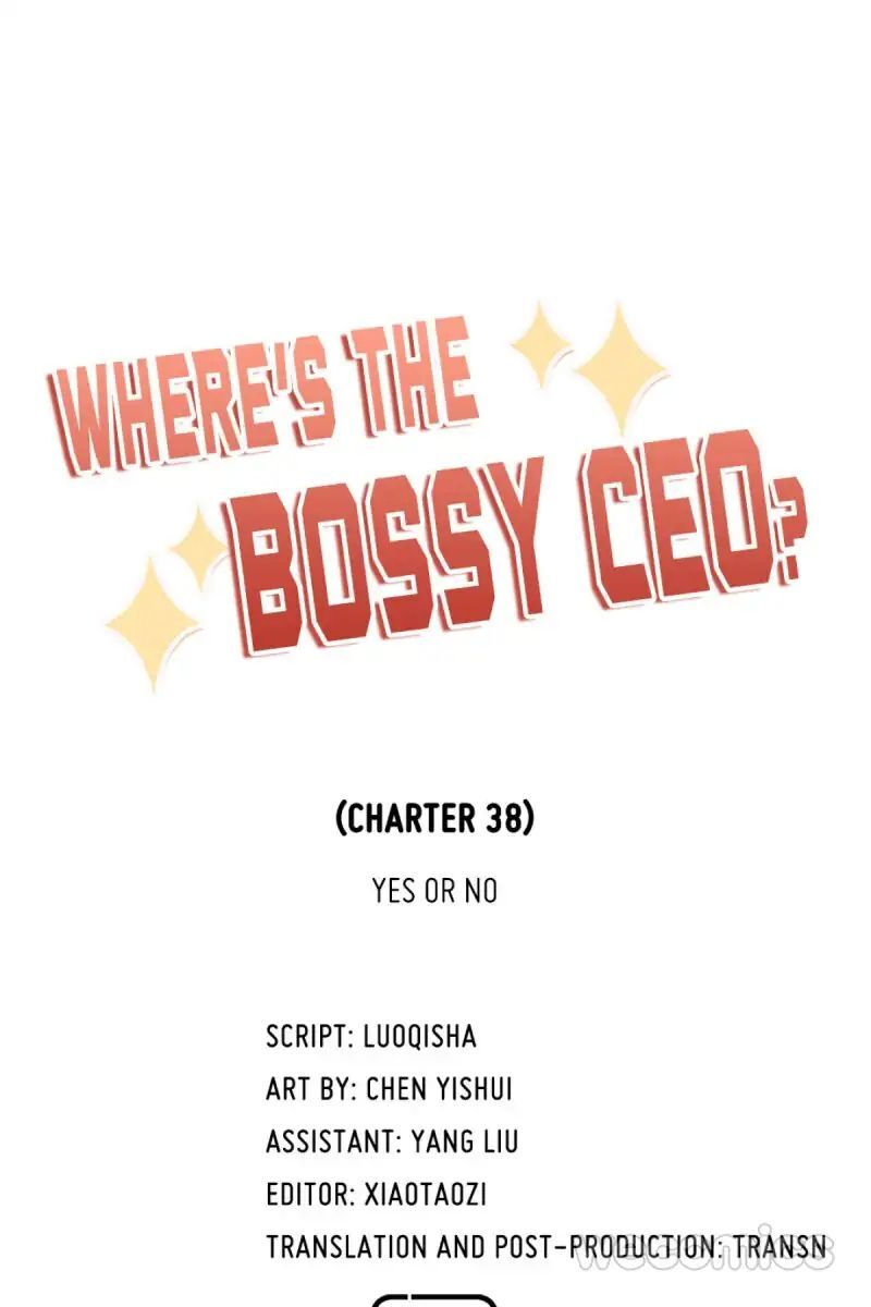 Where’s the Bossy CEO? Chapter 38 - page 20