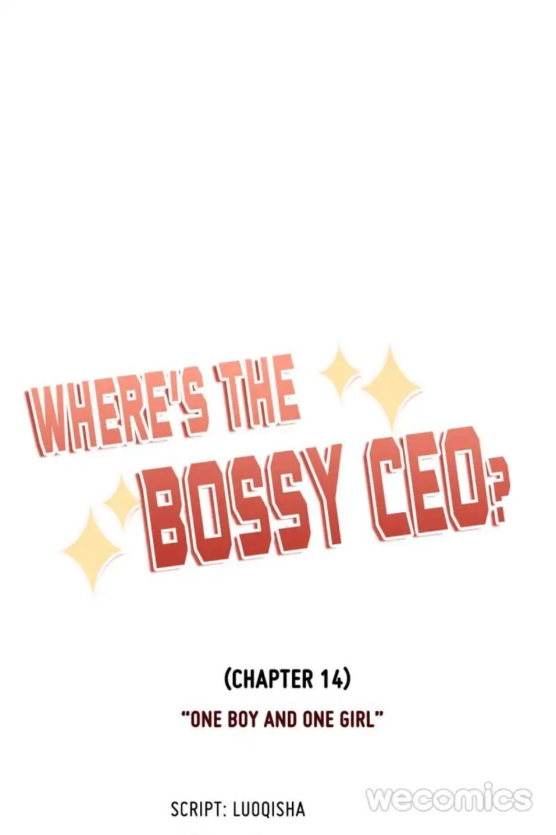 Where’s the Bossy CEO? Chapter 14 - page 4