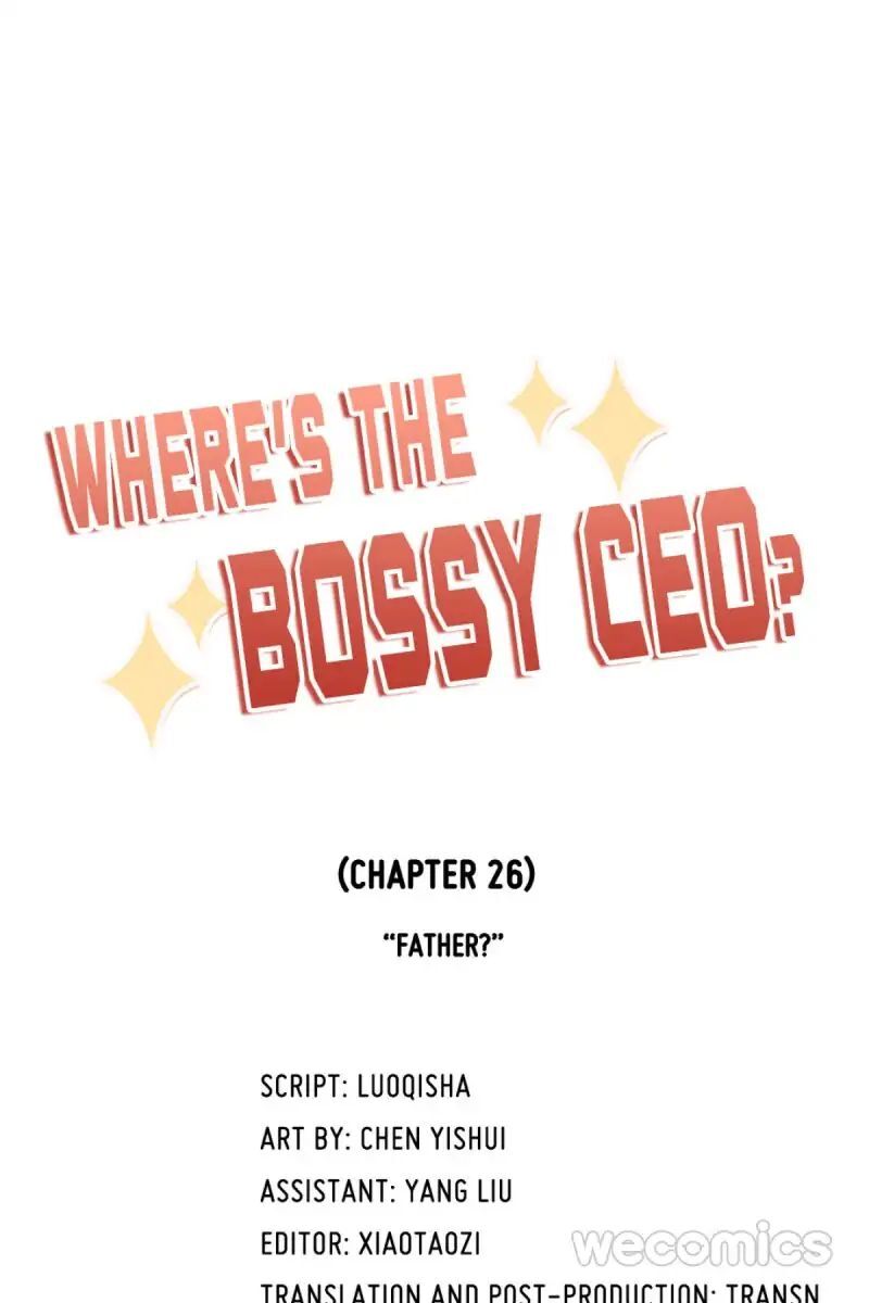 Where’s the Bossy CEO? Chapter 26 - page 20