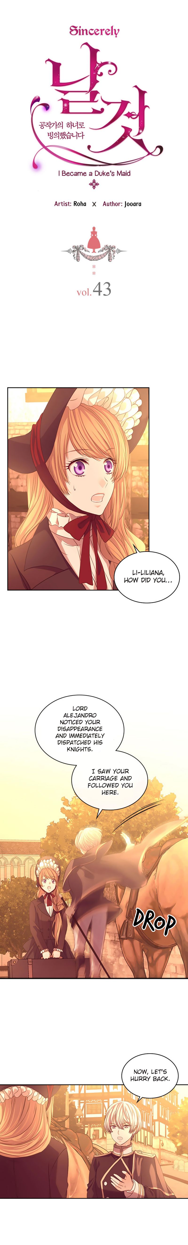 Sincerely: I Became a Duke’s Maid Chapter 43 - page 2