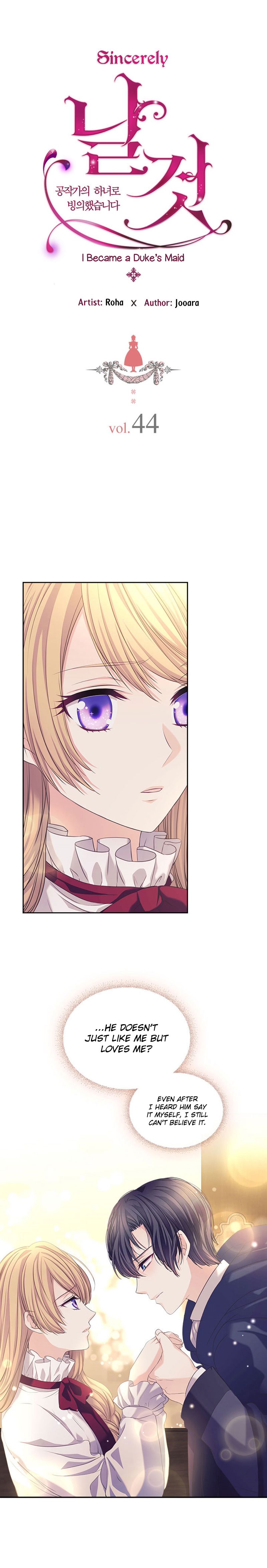 Sincerely: I Became a Duke’s Maid Chapter 44 - page 2