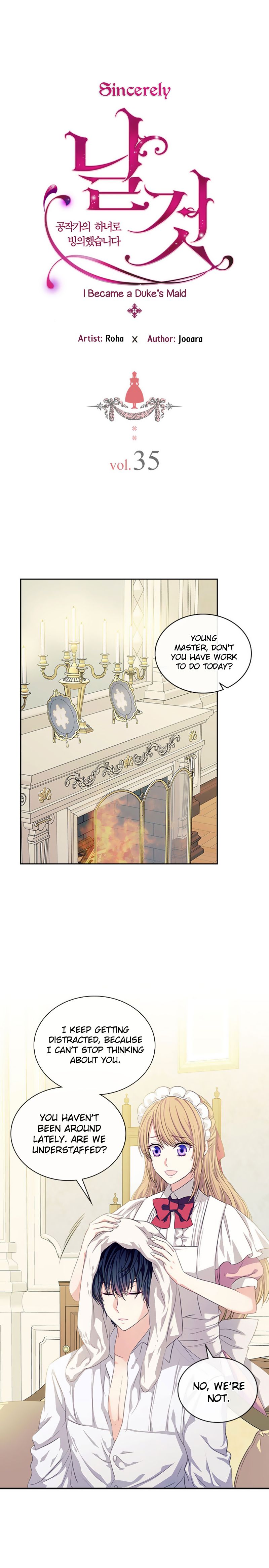 Sincerely: I Became a Duke’s Maid Chapter 35 - page 2