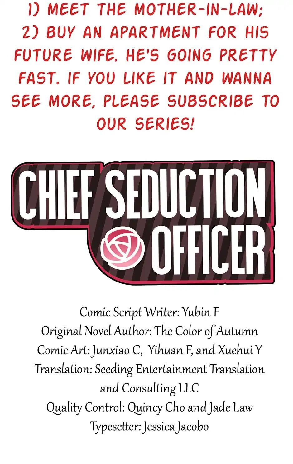 Chief Seduction Officer Chapter 3 - page 17