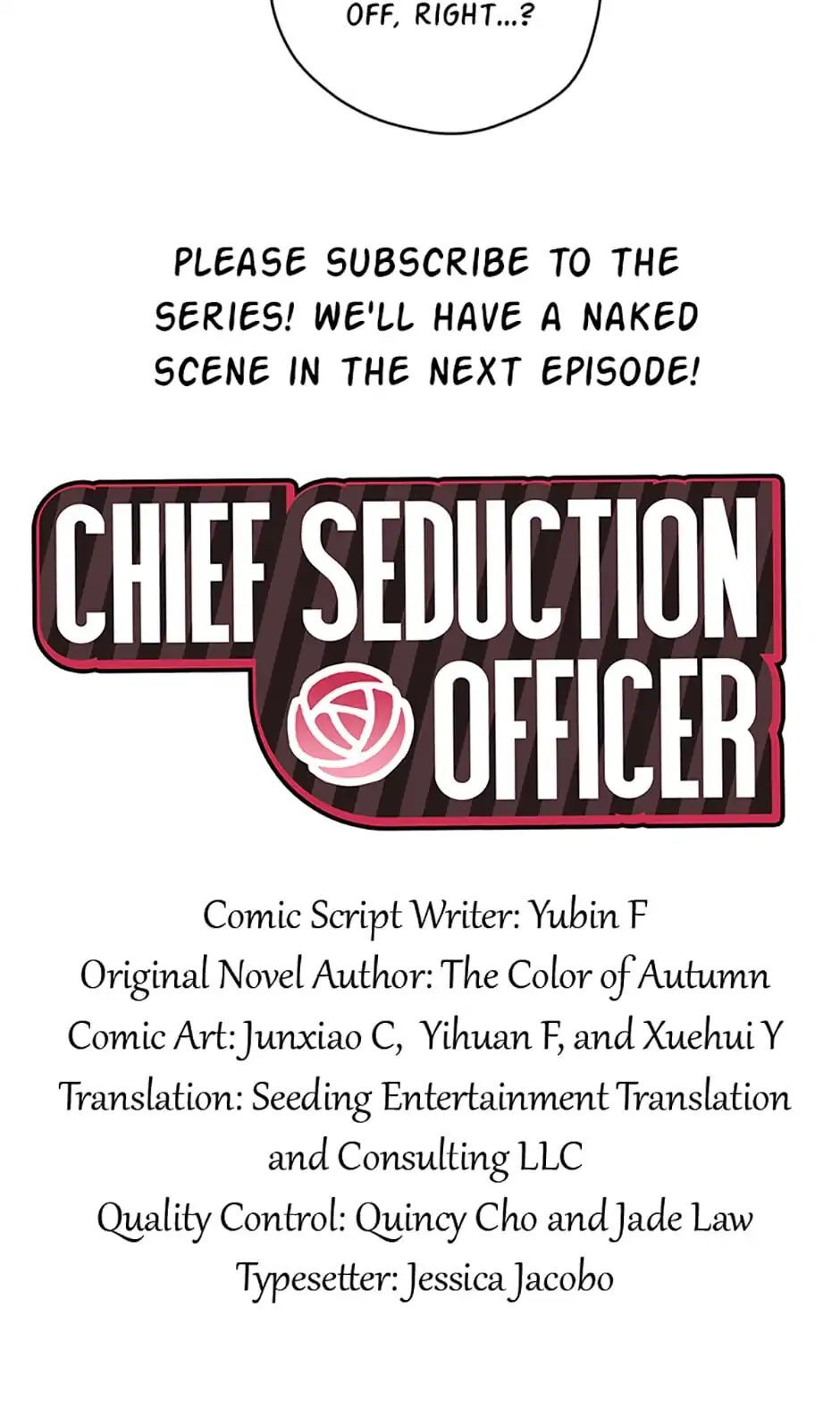 Chief Seduction Officer Chapter 5 - page 21