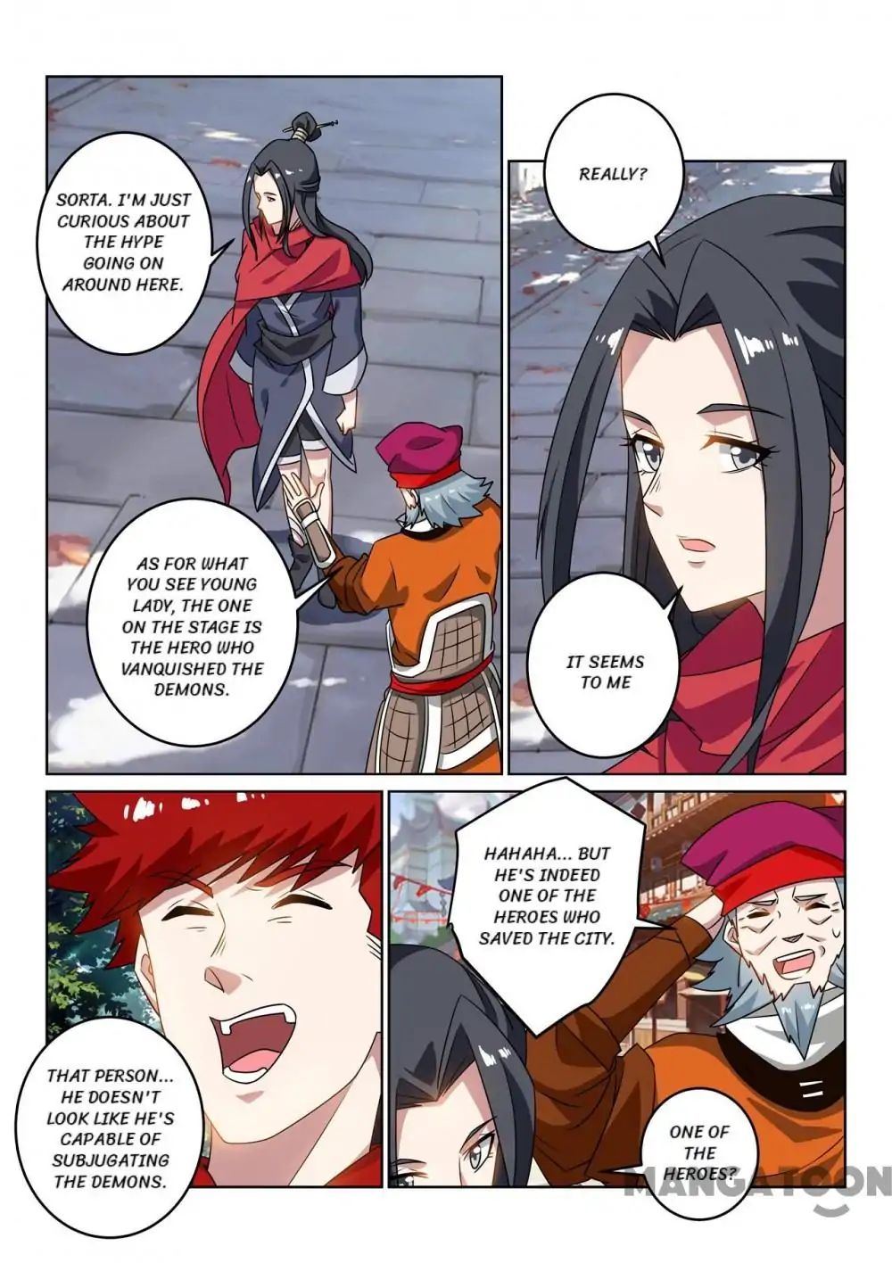 Incomparable Demon King chapter 126 - page 8