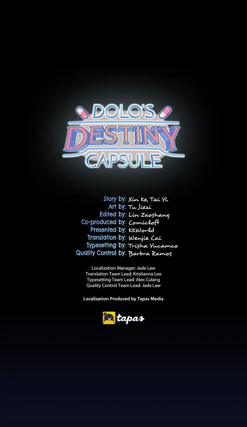 DOLO’s Destiny Pill Chapter 1 - page 1