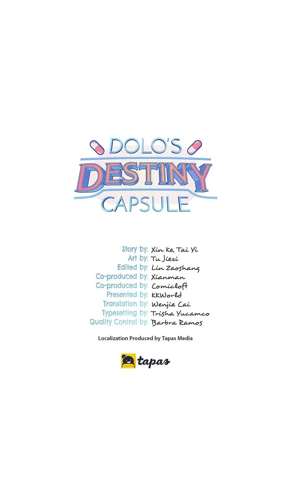 DOLO’s Destiny Pill Chapter 3 - page 1