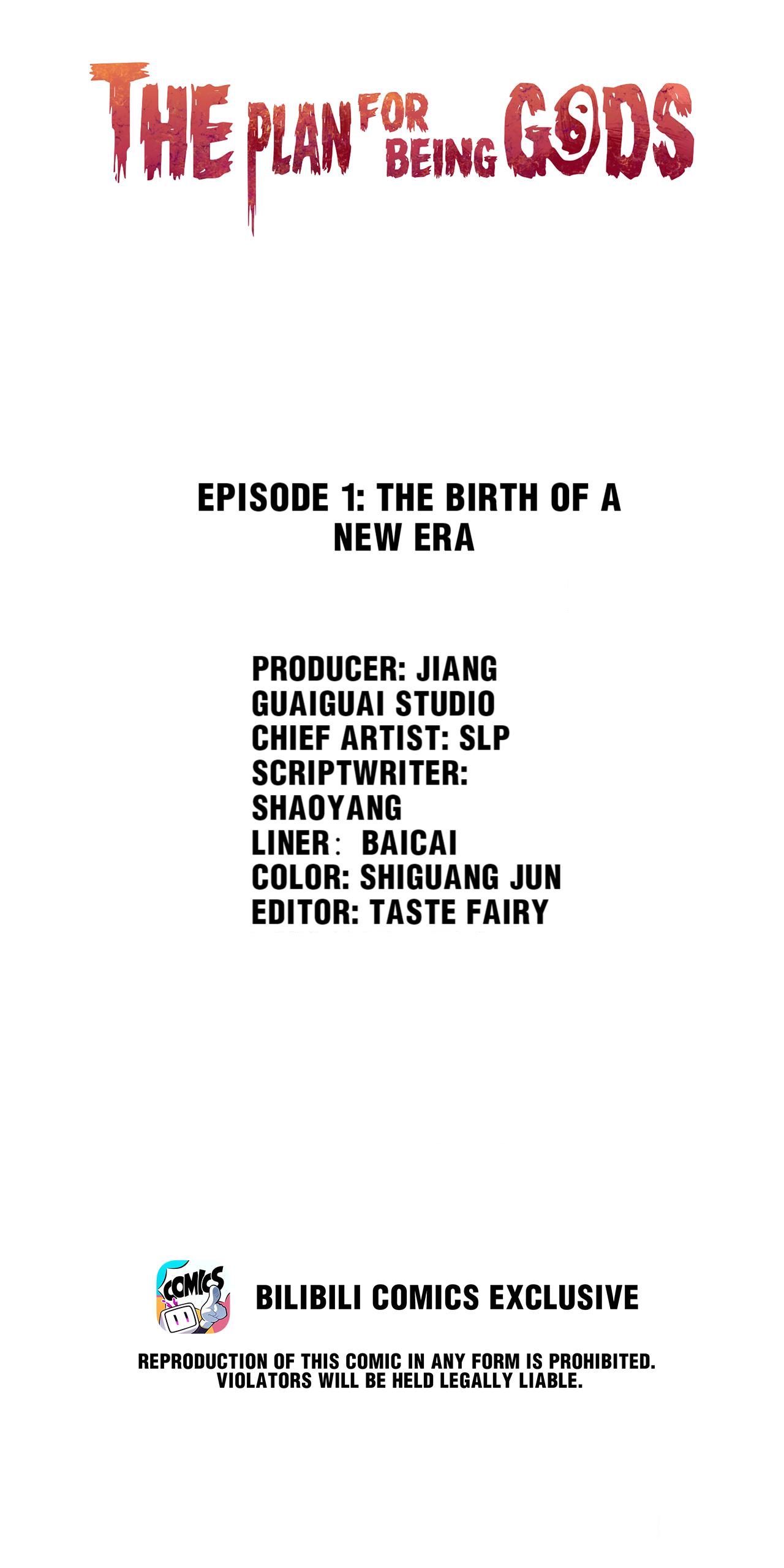 The Plan For Being Gods chapter 1 - page 2