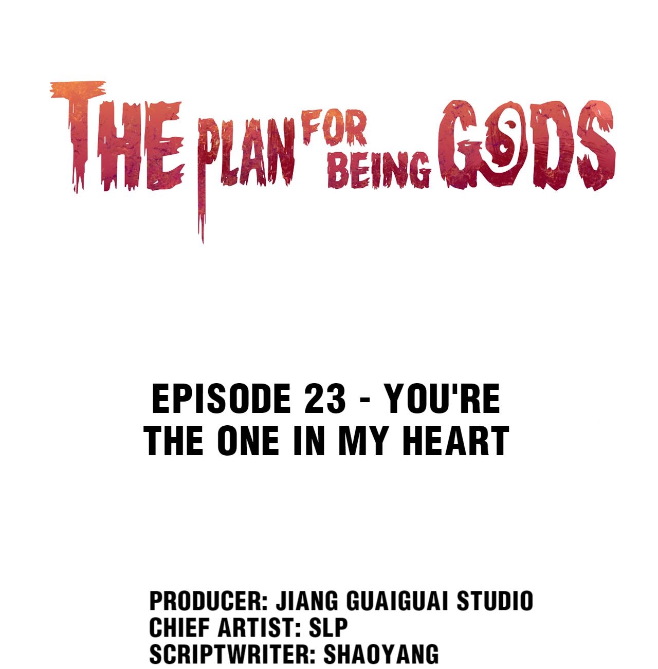 The Plan For Being Gods chapter 23 - page 1