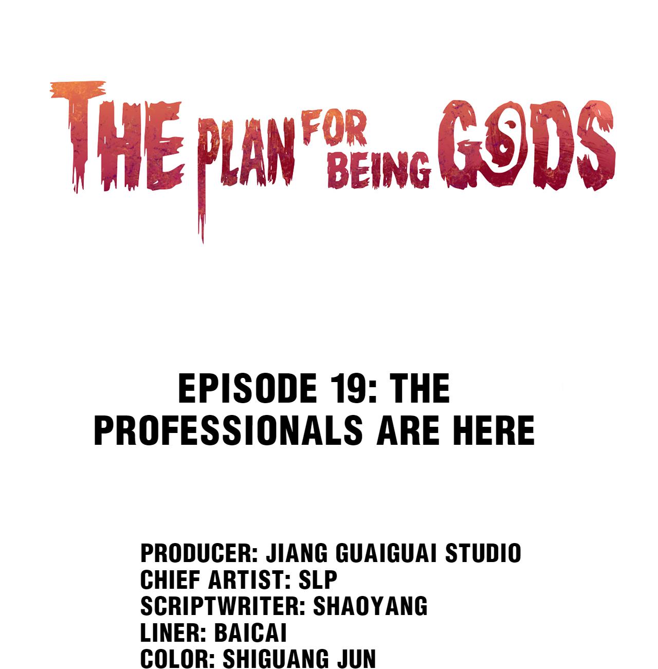 The Plan For Being Gods chapter 19 - page 1