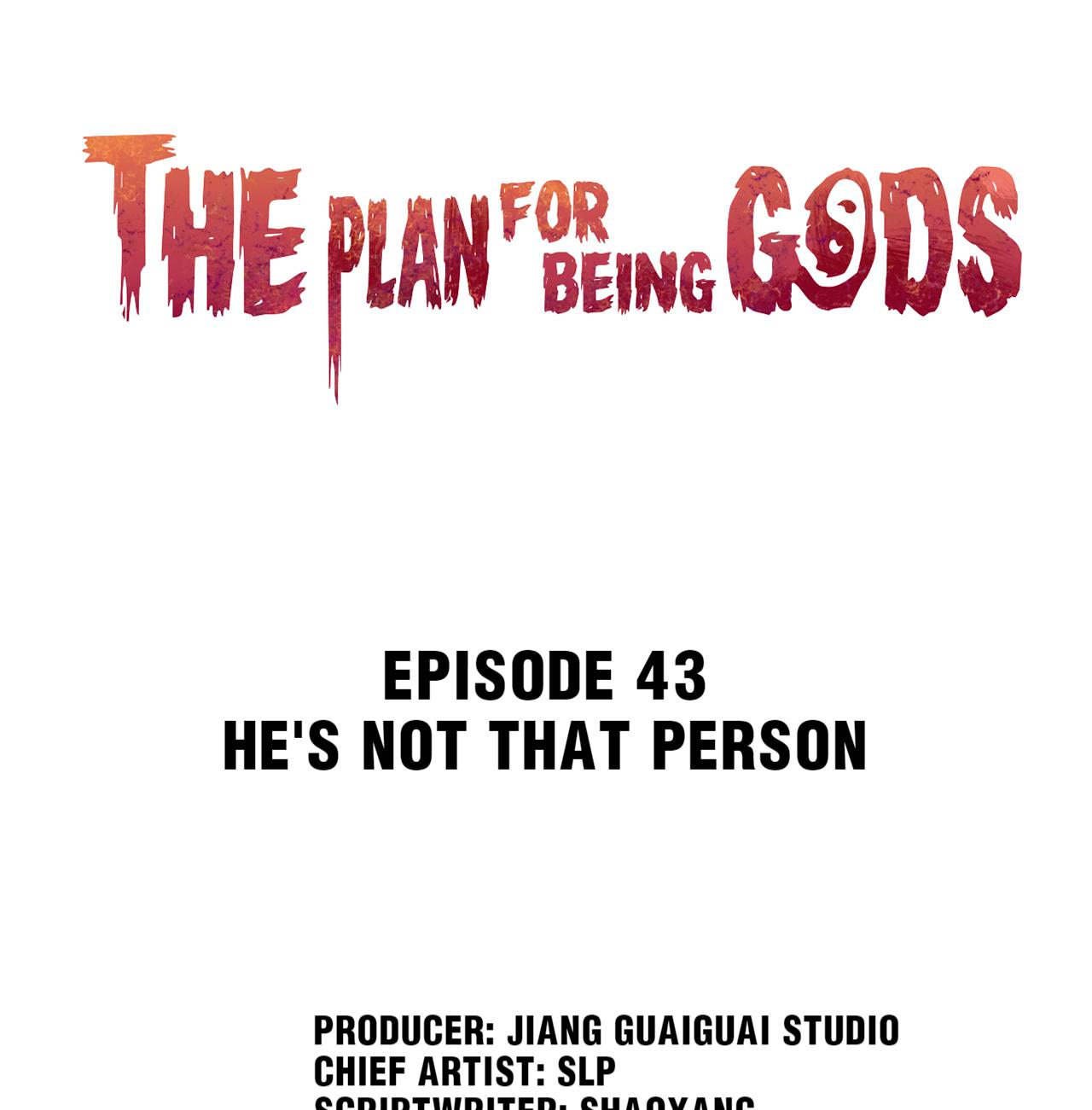 The Plan For Being Gods chapter 43 - page 1