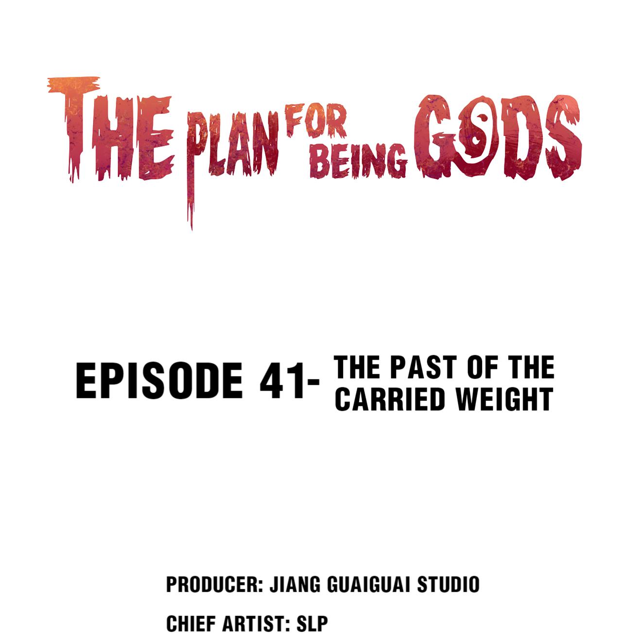 The Plan For Being Gods chapter 41 - page 1