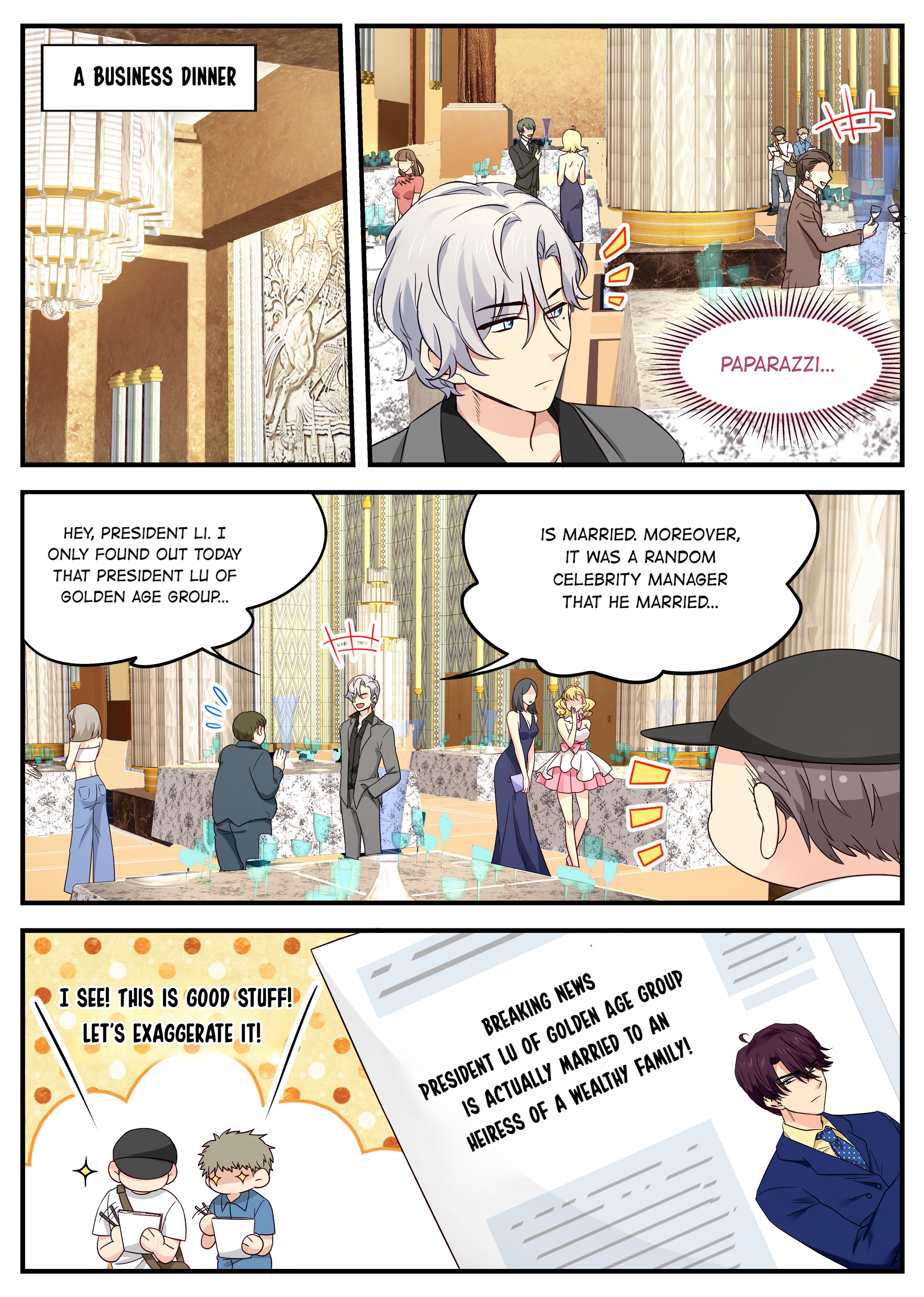 Married a Celebrity Manager chapter 39 - page 1