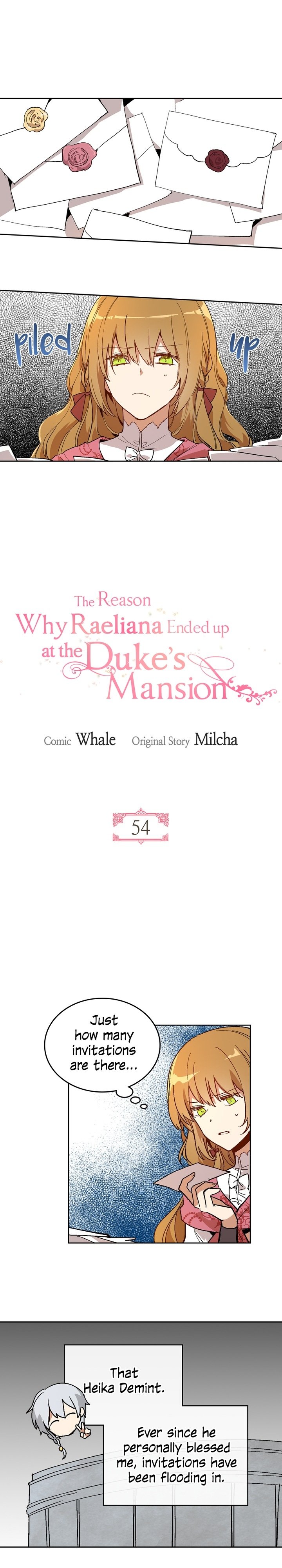 The Reason Why Raeliana Ended up at the Duke’s Mansion Chapter 54 - page 1