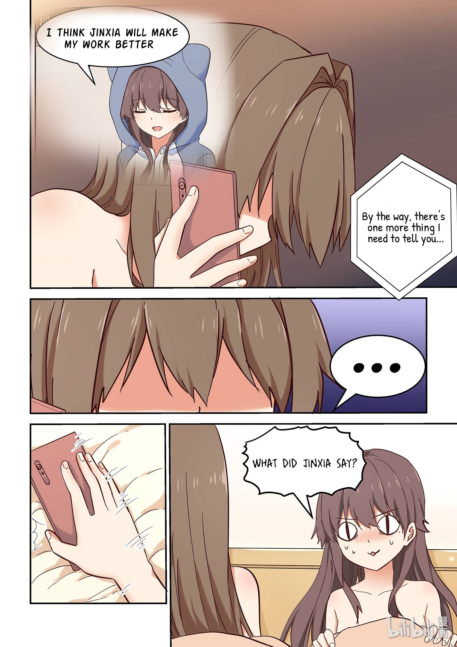 I Decided to Offer Myself to Motivate Senpai Chapter 34 - page 6