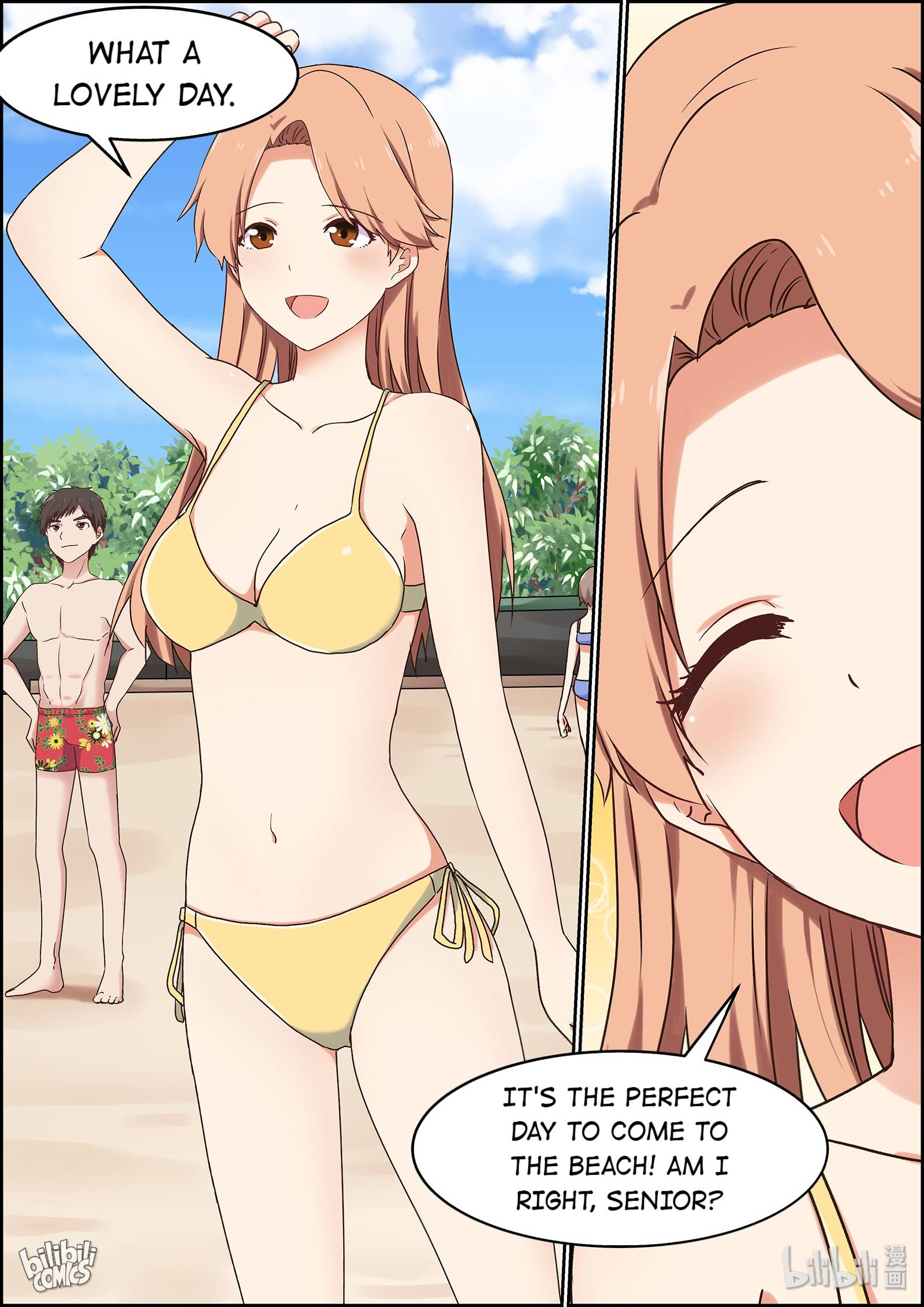 I Decided to Offer Myself to Motivate Senpai Chapter 57 - page 2